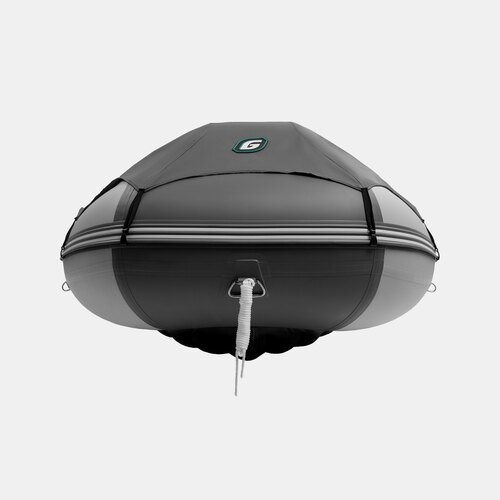 Надувная лодка GLADIATOR E450PRO светло-темносерый