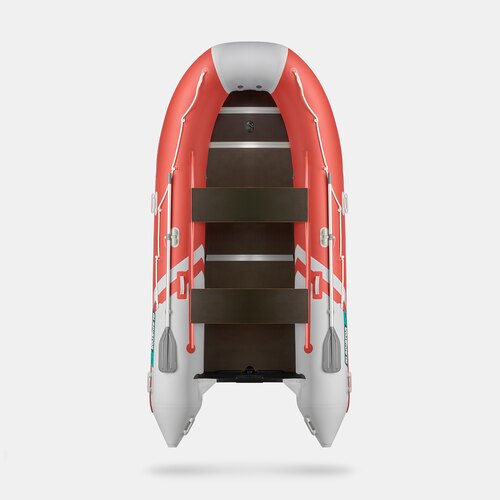 Надувная лодка GLADIATOR B420 красно-белый