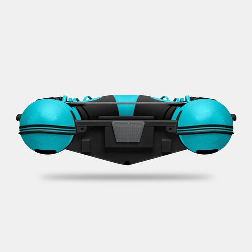 Надувная лодка RIB GLADIATOR AL 380 черно-бирюзовый (СПб)