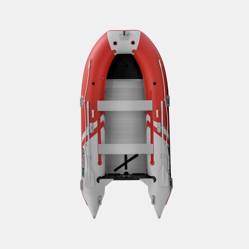 Надувная лодка GLADIATOR C370AL красно-белый
