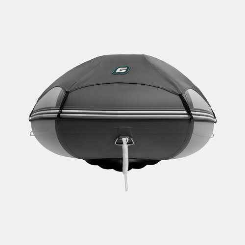 Надувная лодка GLADIATOR E420PRO светло-темносерый