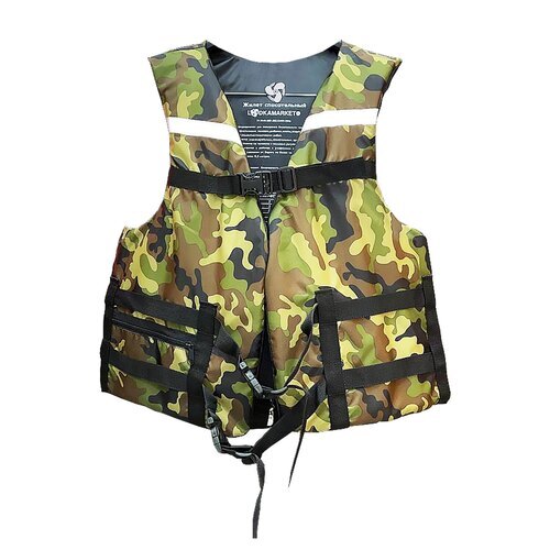 Жилет спасательный ЛОДКАМАРКЕТ 60-70 кг L кам