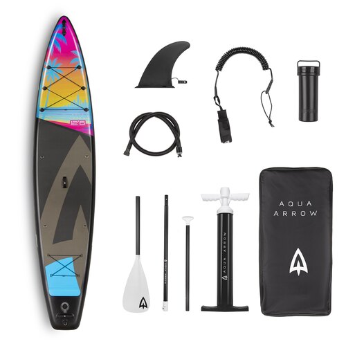 SUP доска надувная Aqua Arrow 12.6 ART Sunset