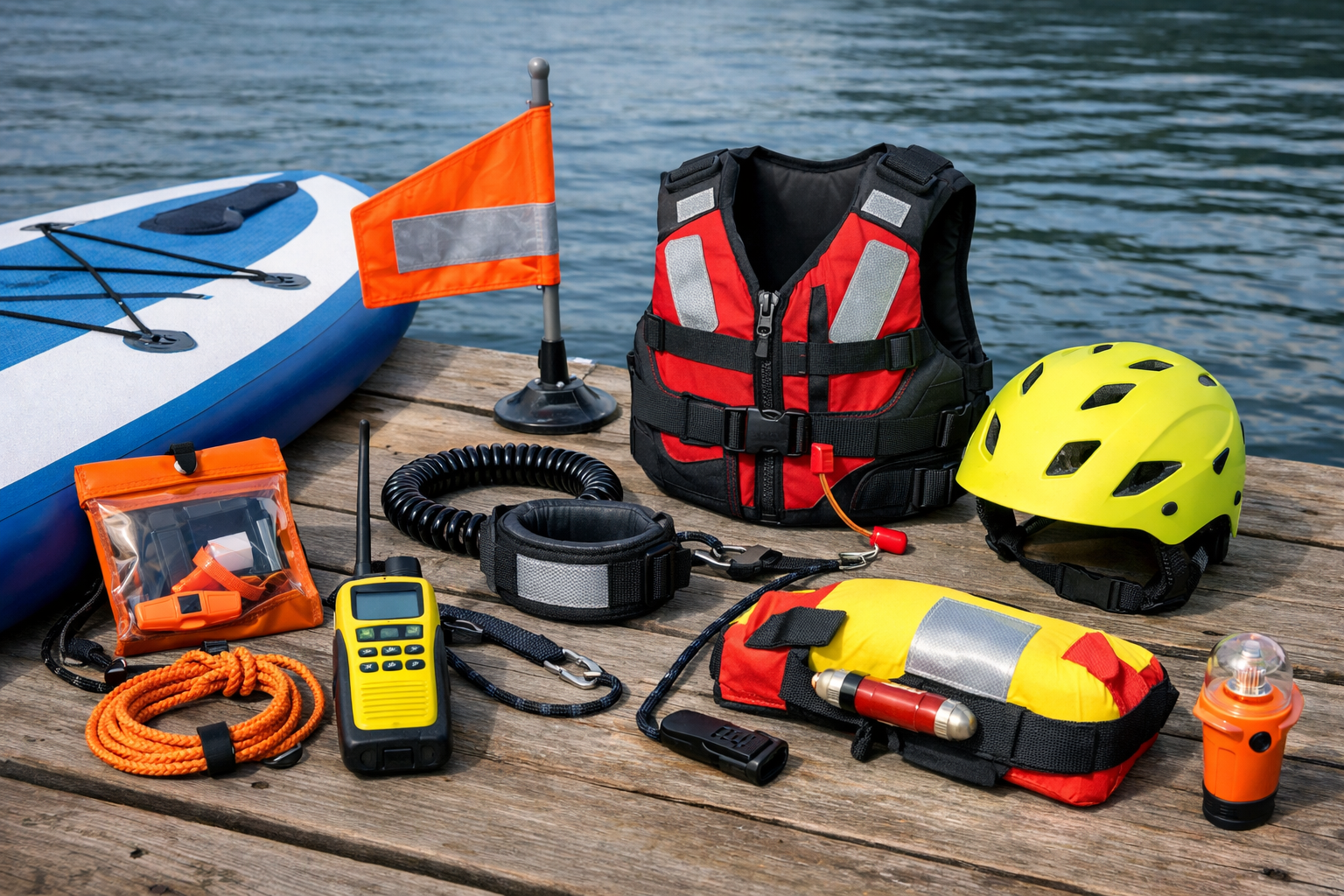 Аксессуары для SUP-досок, повышающие безопасность